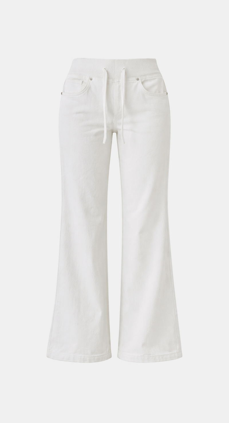 [LONG/SHORT] Noel Banding Slim Bootcut Pants