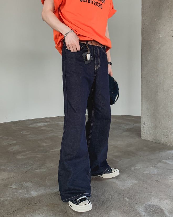 2PLAN(ツープラン)の「Knob Stitch Bootcut Raw Denim(Pants)」