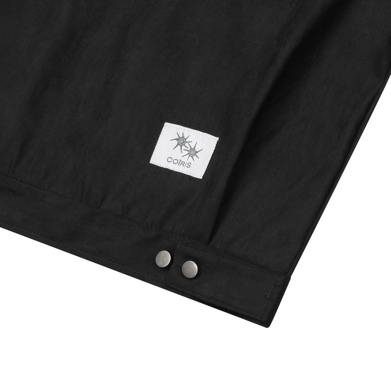 ELIO EYELET 2-WAY TRUCKER JACKET UNISEX