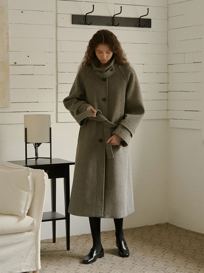 URAGO（ユラゴ）の「Single wool long coat（Jackets/Outerwear）」
