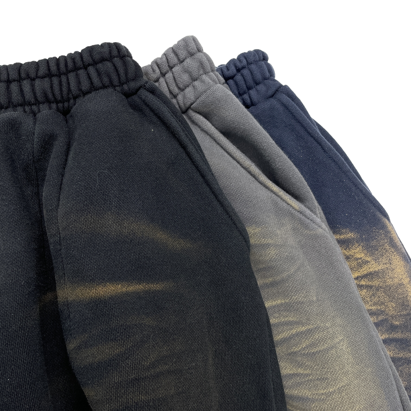 dirty smog jogger pants