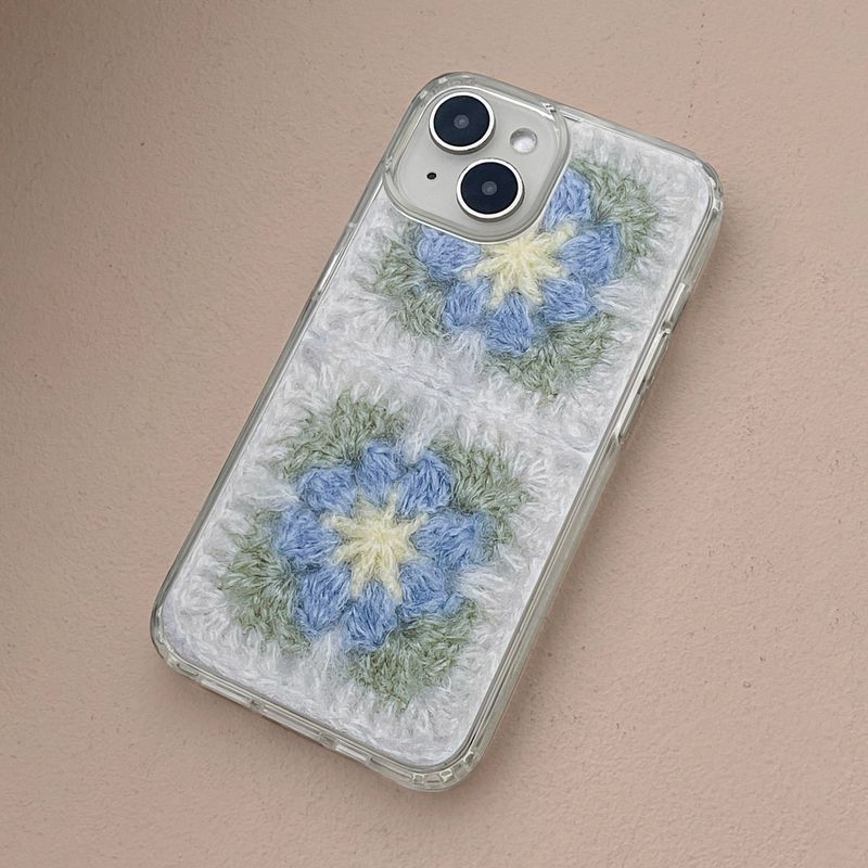 MOTIFS HARD JELL CASE - E - BLUE