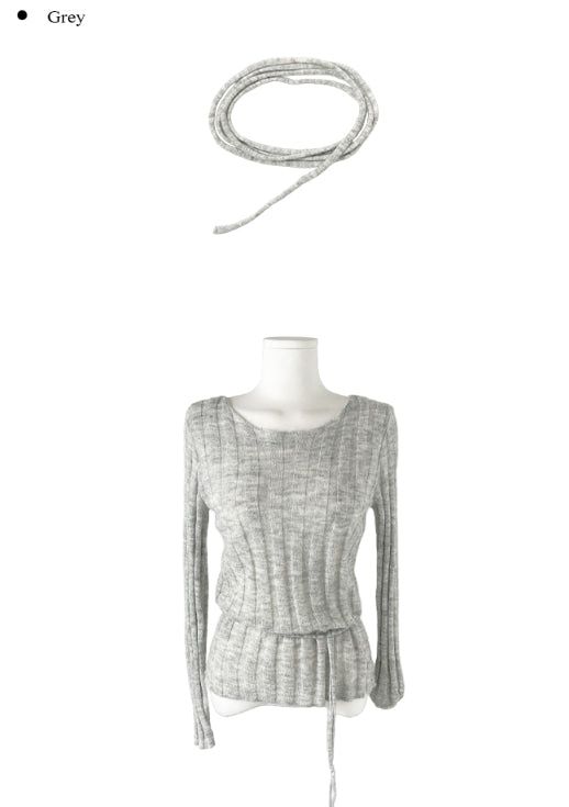 [Scarf SET] Shishu Soft One-Off Rib Knit