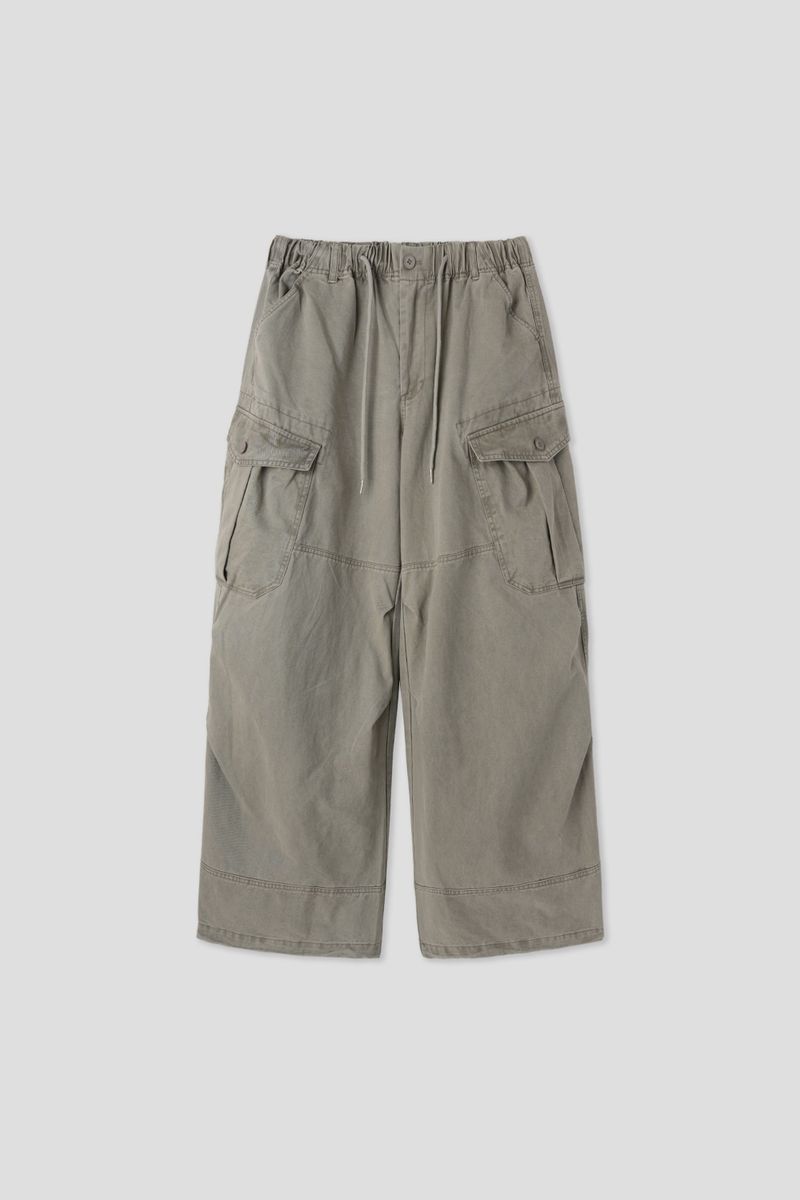 Toby Stone-Washed Cargo Pants (4 Colors)