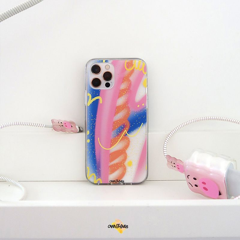 [MADE] Cosmic phone case (jelly hard)