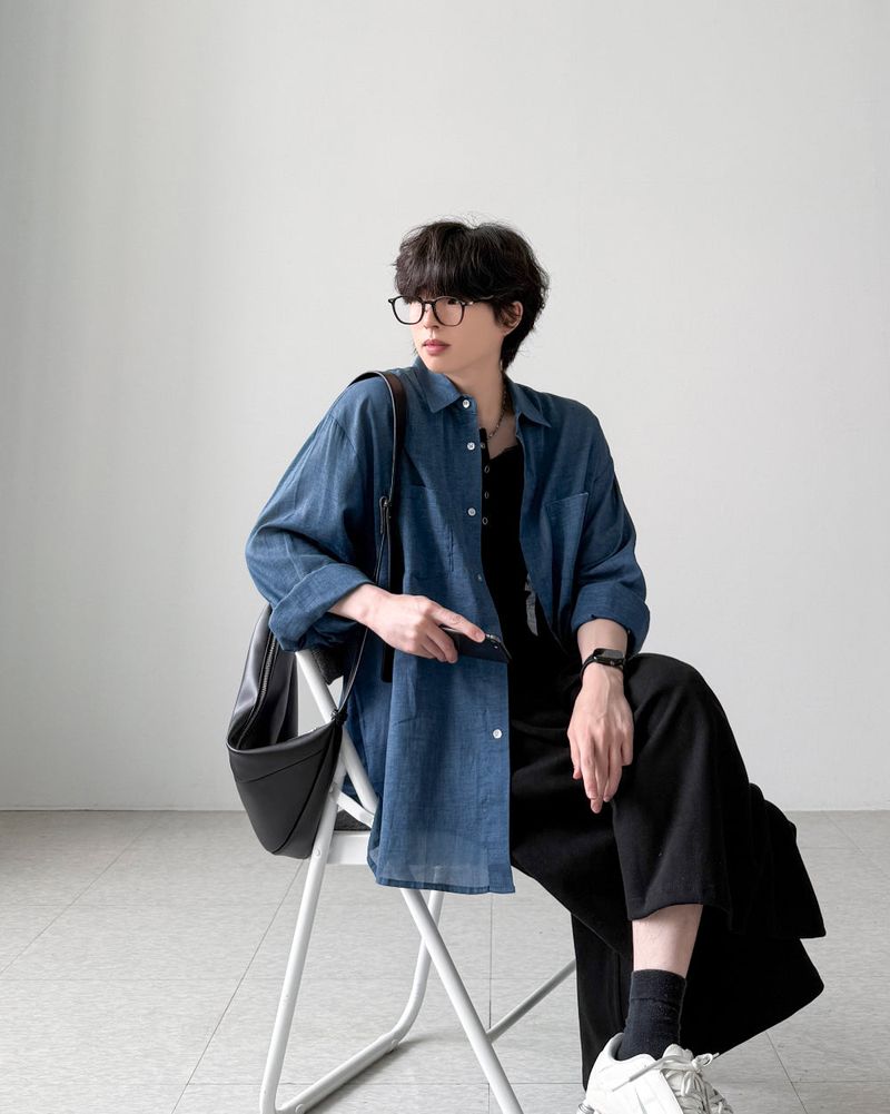 YOURNUS(ユアナス)の「Cairo Linen Loose Shirt(Tops)」