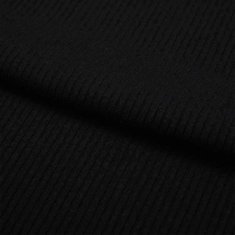 スクエアスリムミニドレス / Square Slim Mini Dress [BLACK]