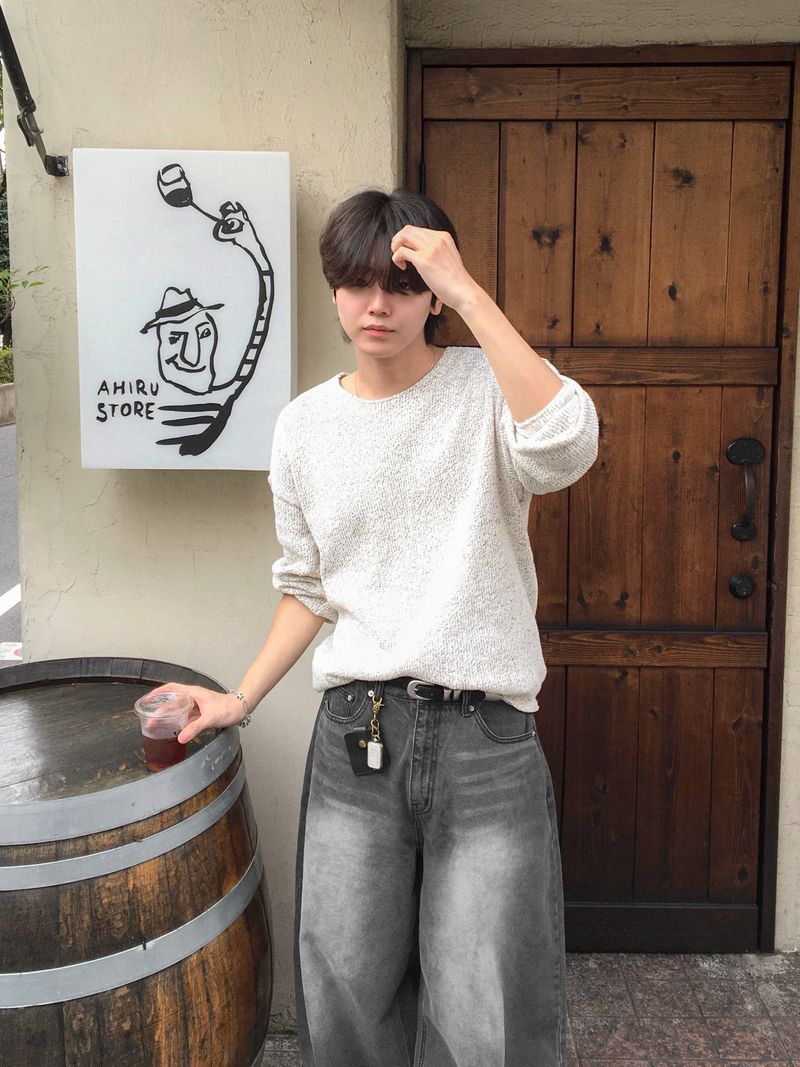 Rick QnQ Round Neck Knit