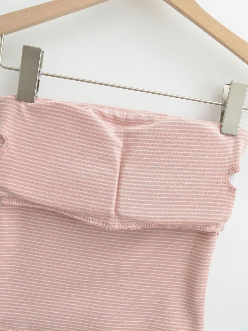 Mellow Border Tube Top
