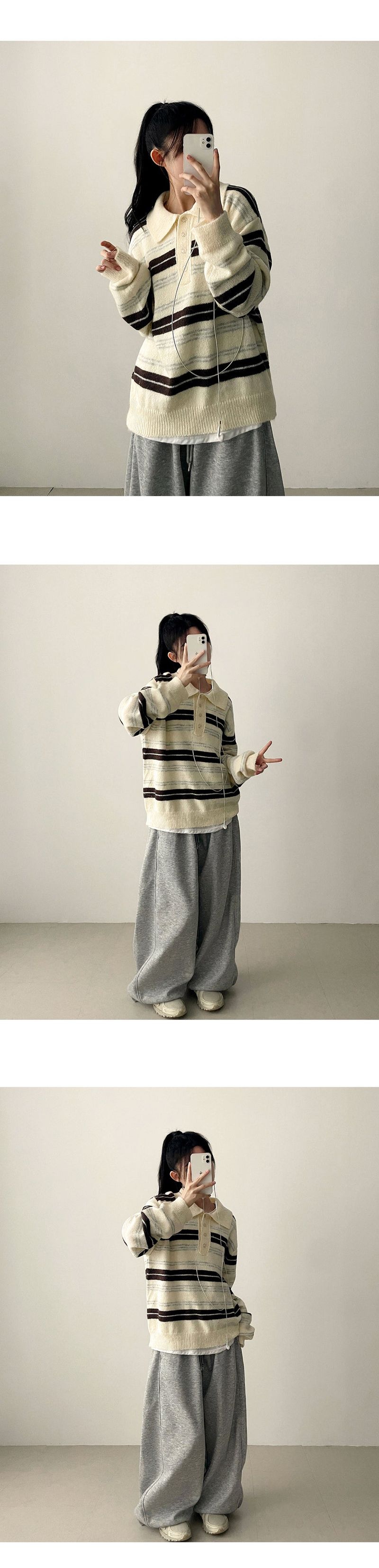 Pmon Side Slit Line Training Wide Pants