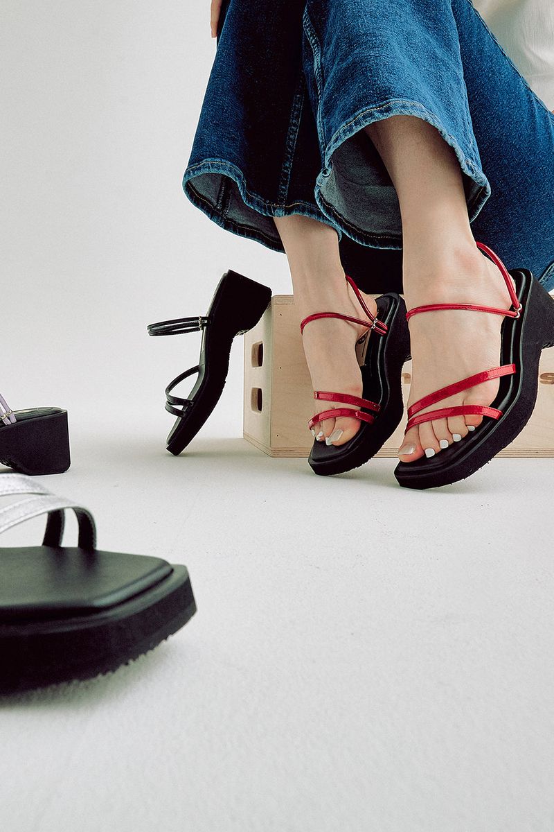 CINDY 2WAY STRAP SANDALS_4COLORS
