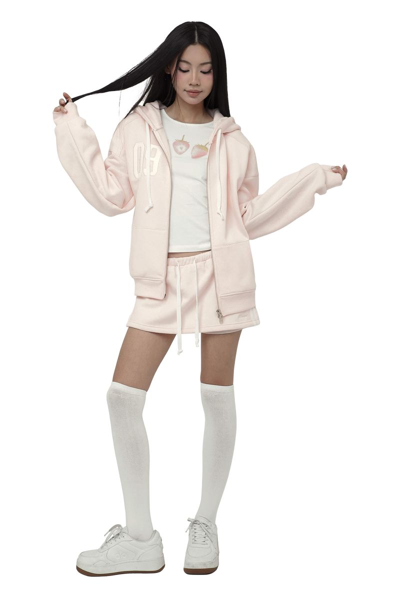 Pink strawberry pastel top