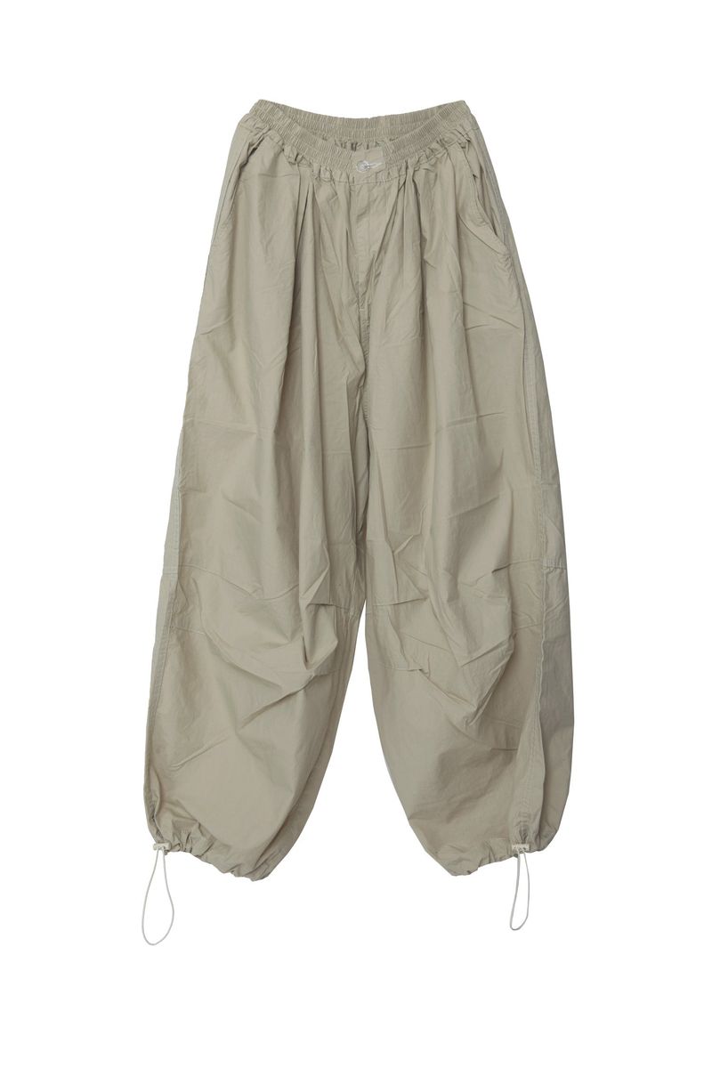 Cotton Balloon Wide Pants