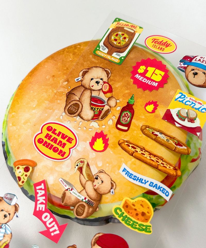PIZZA TIME Sticker