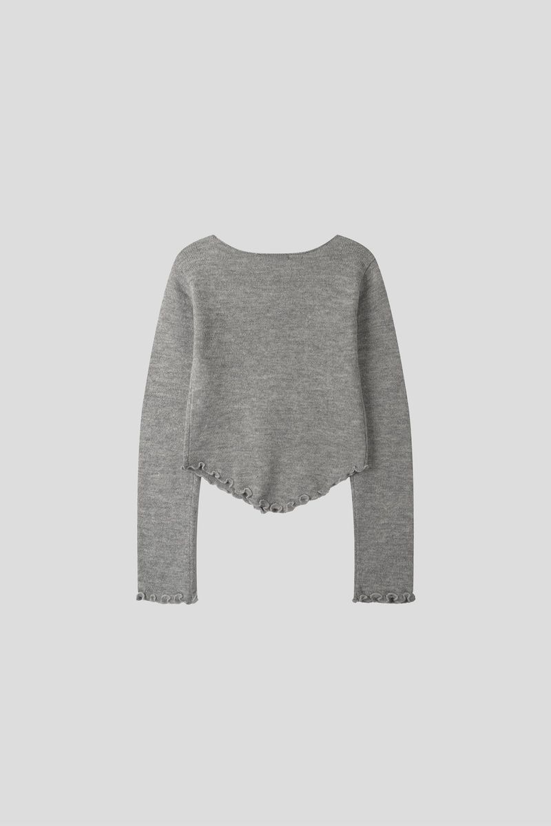 (W) Ruf Frill Knit