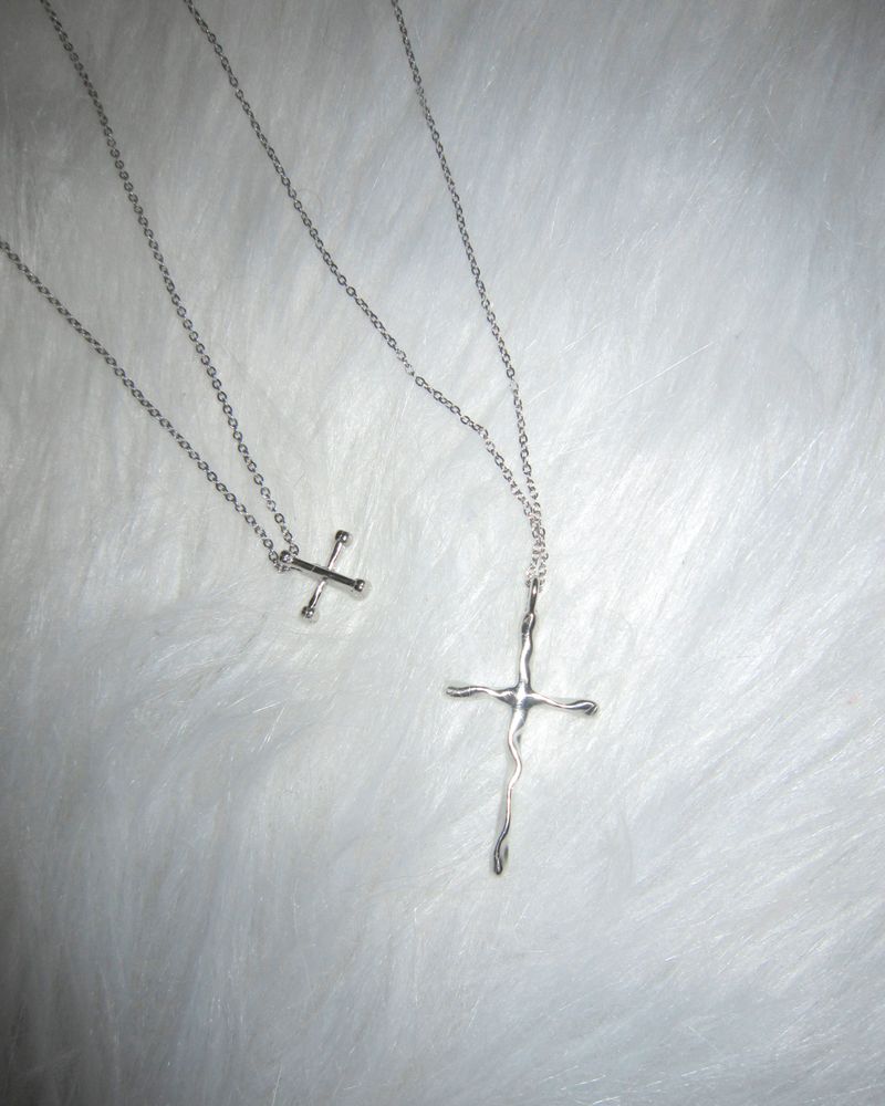 WONDER WONDER（ワンダーワンダー）の「Koiz Silver Cross Necklace（Accessories）」