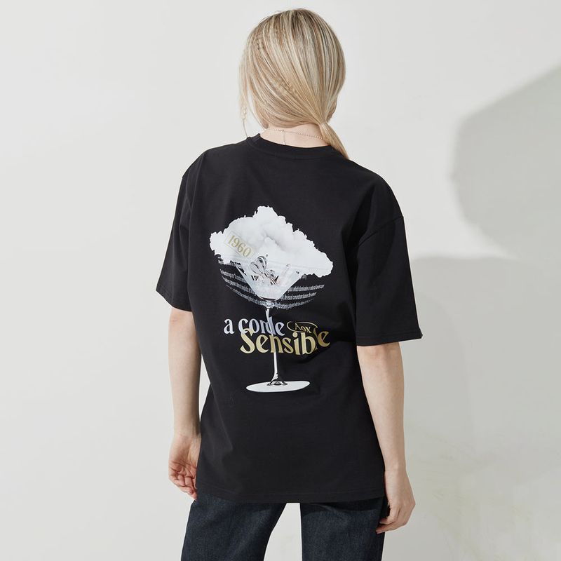 AOX(エーオーエックス)の「Cloud Cup T-shirt (Black)(Tops)」