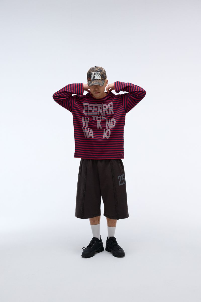 EEERRR Real tree camo pattern ball cap (Brown)