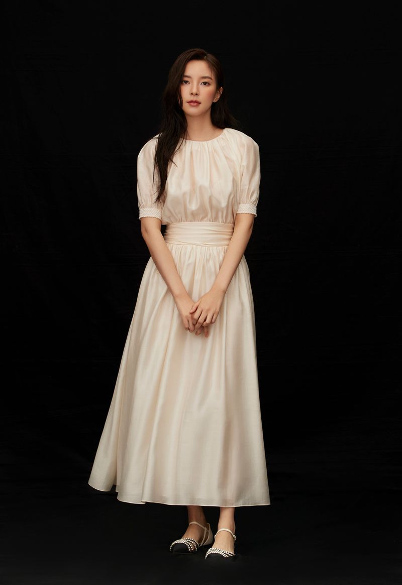 NO.4 DRESS - CREAM