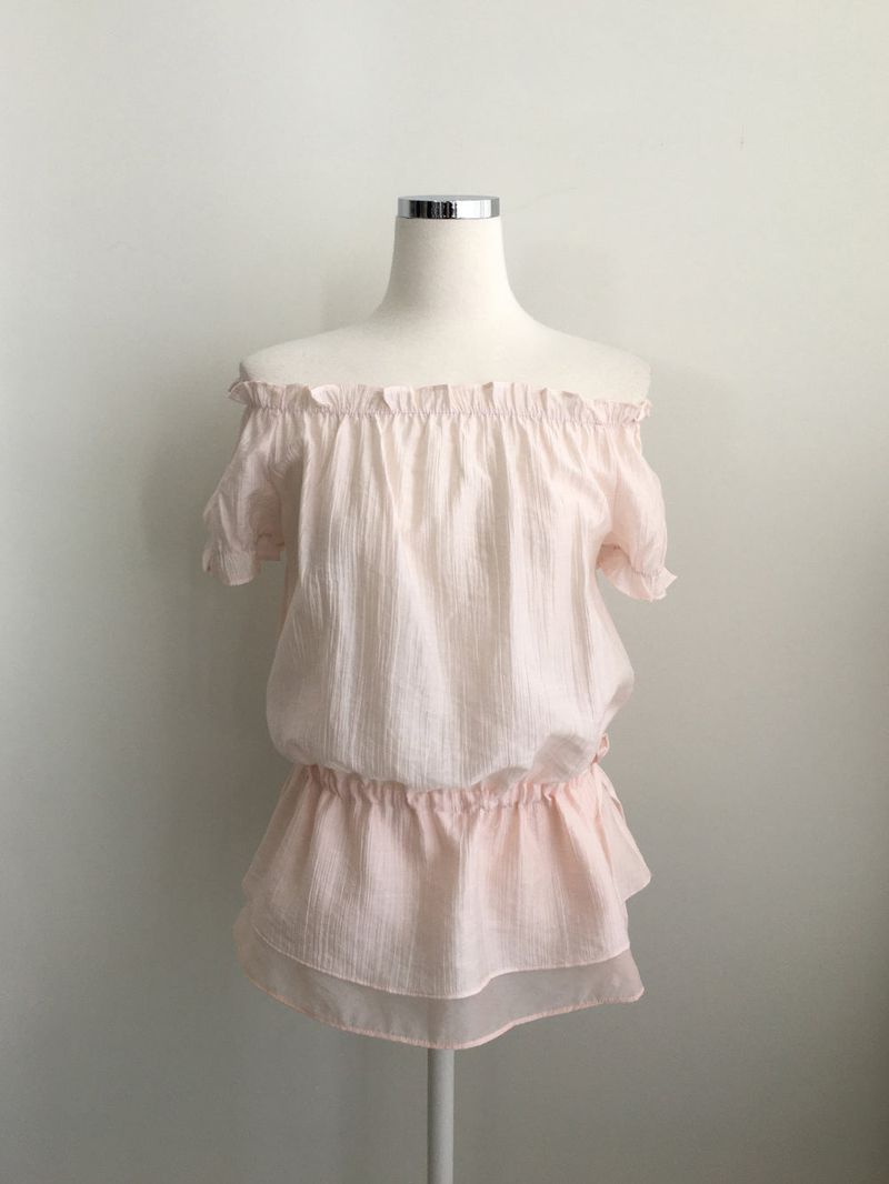 Mellow off shoulder blouse