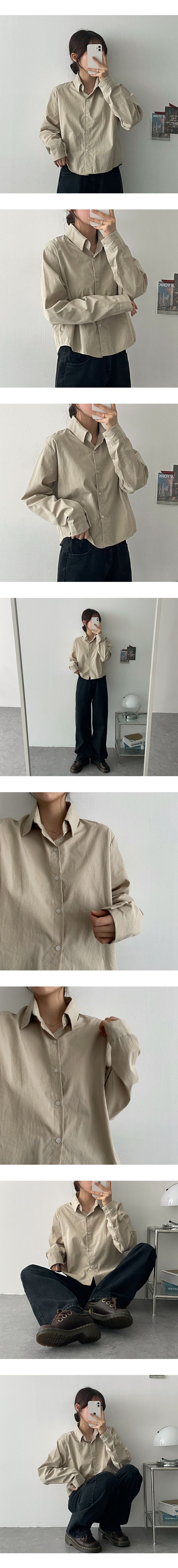 Hani half Crop Shirt