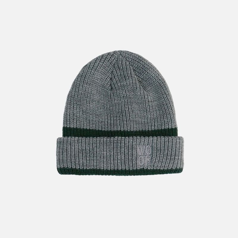WOOR（ウール）の「LOGO RUGBY BEANIE (GREEN（Hats）」