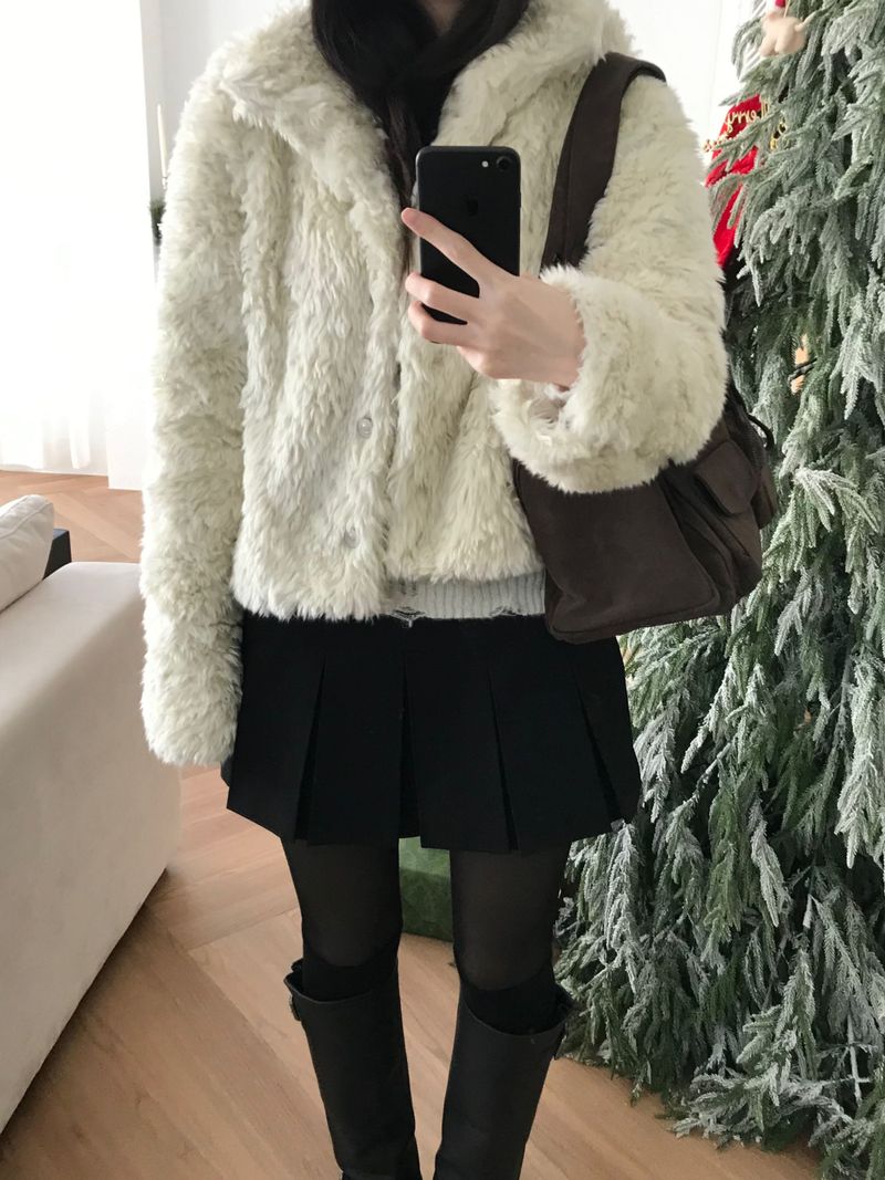 Ritz fur jacket (one color)