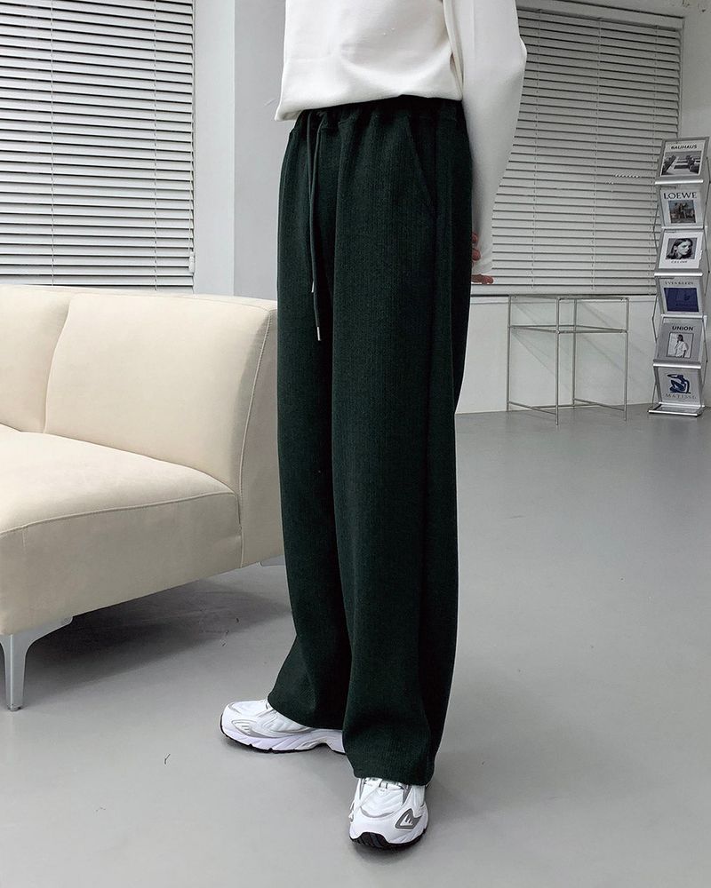 ブラーワイドパンツ