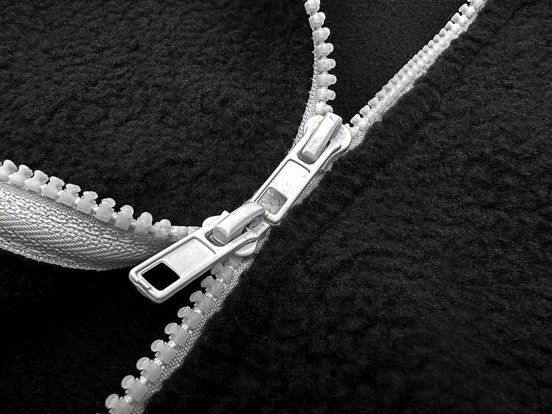 Dobby Fleece Track Zip-up