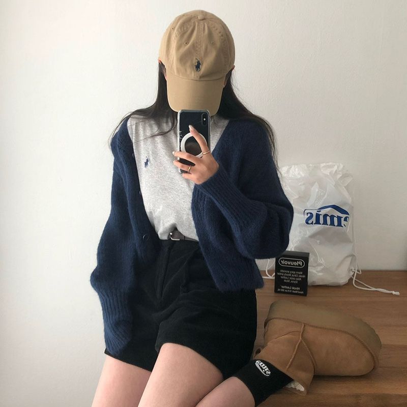 Madeleine Corduroy Pintuck Shorts