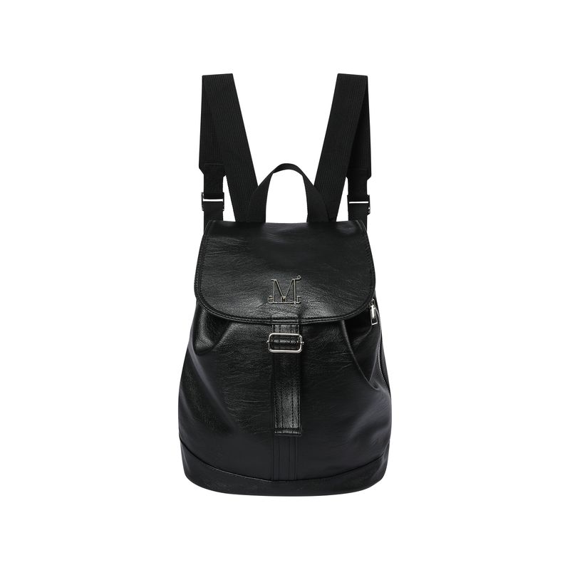 MUTE METAL LOGO LEATHER MINI BACK PACK UNISEX