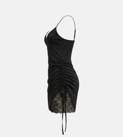 Dark Glow Slit One Piece