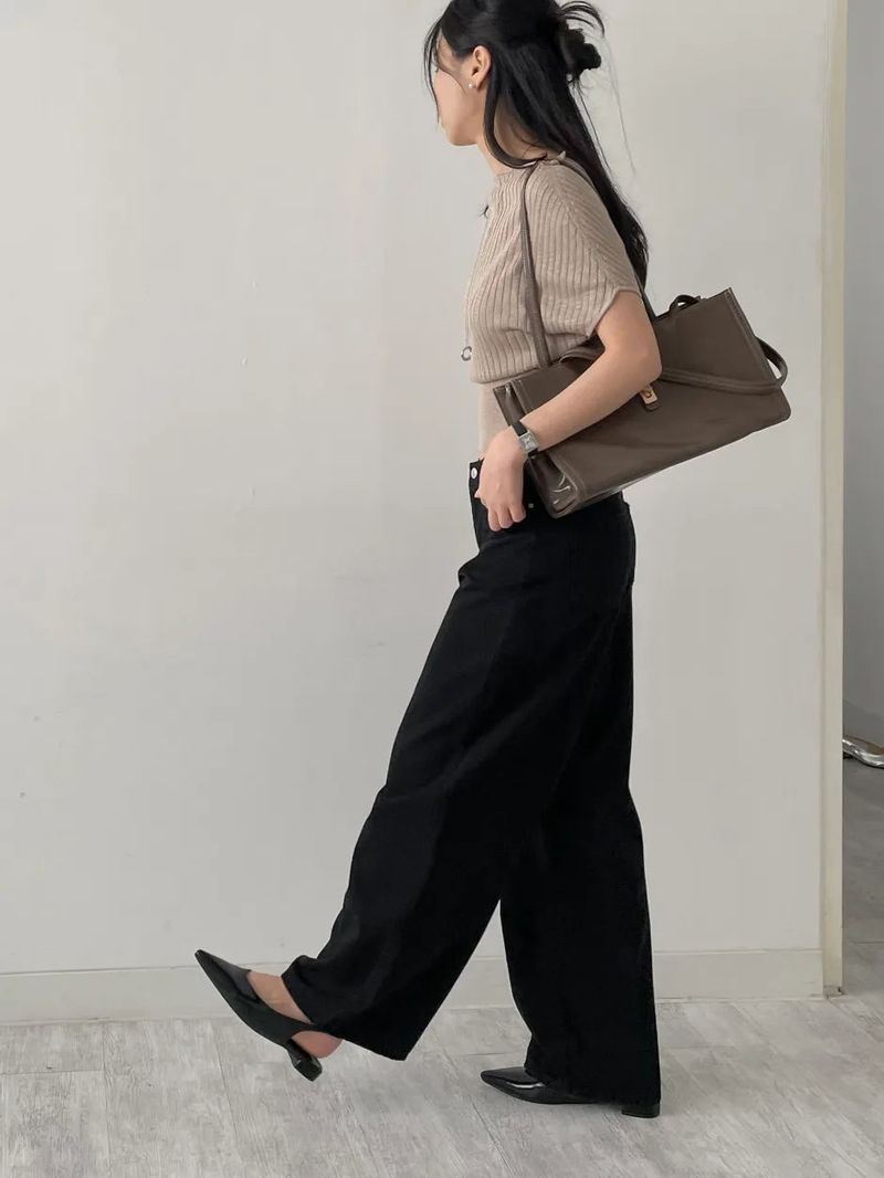 Lingsa Wide Denim Pants