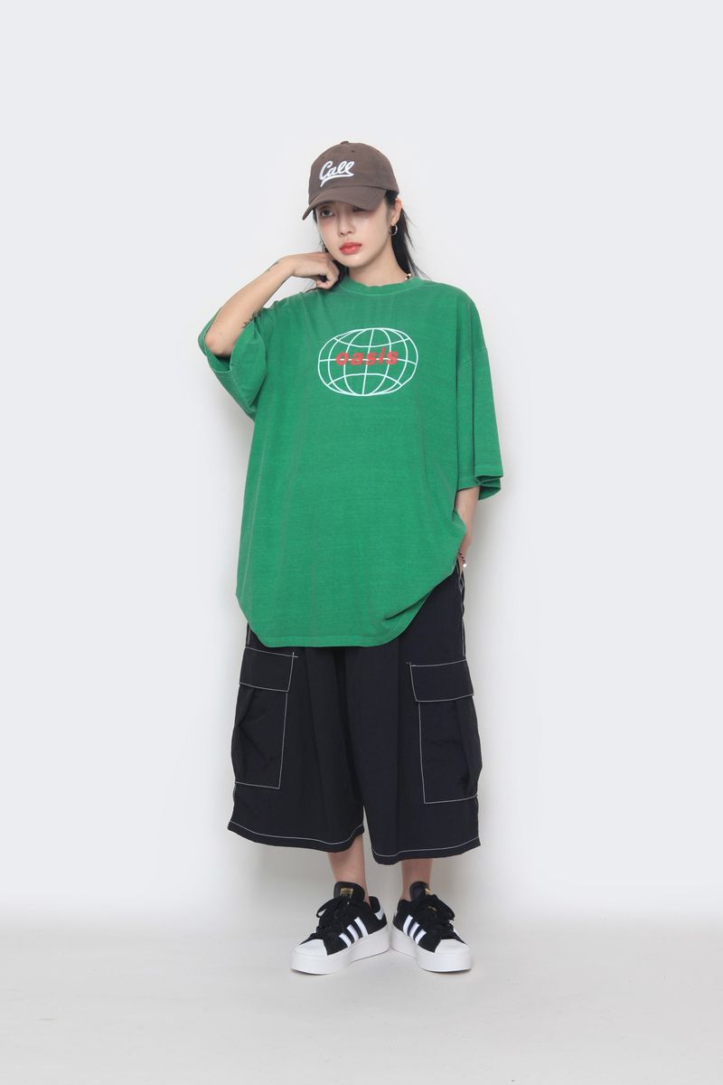 Stitch Bermuda Cargo Pants