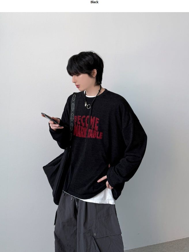 YOURNUS(ユアナス)の「Switch Knit Long Sleeve(Tops)」