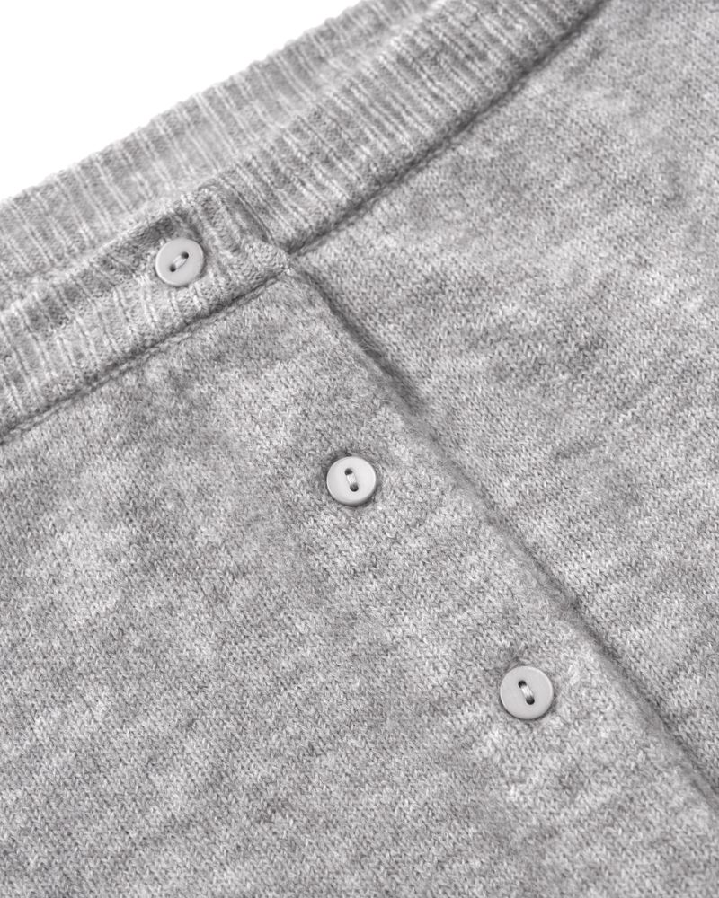 CROP CARDIGAN (CHARCOAL)