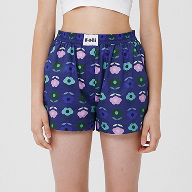Foli(フォリー)の「(W) Dark Garden PJ Shorts(Pants)」