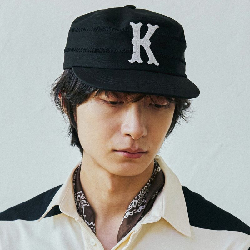 kv pillbox cap black