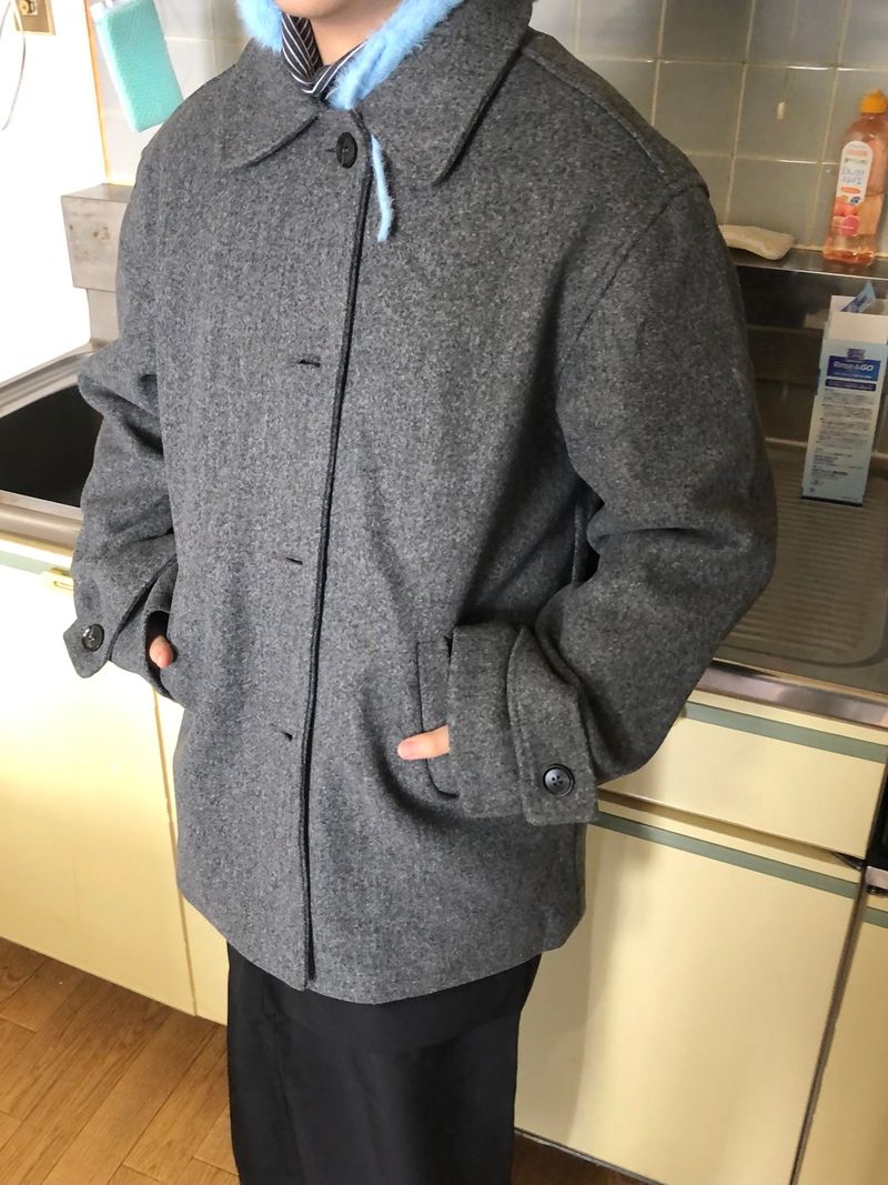 (quilted beam) Irene coat