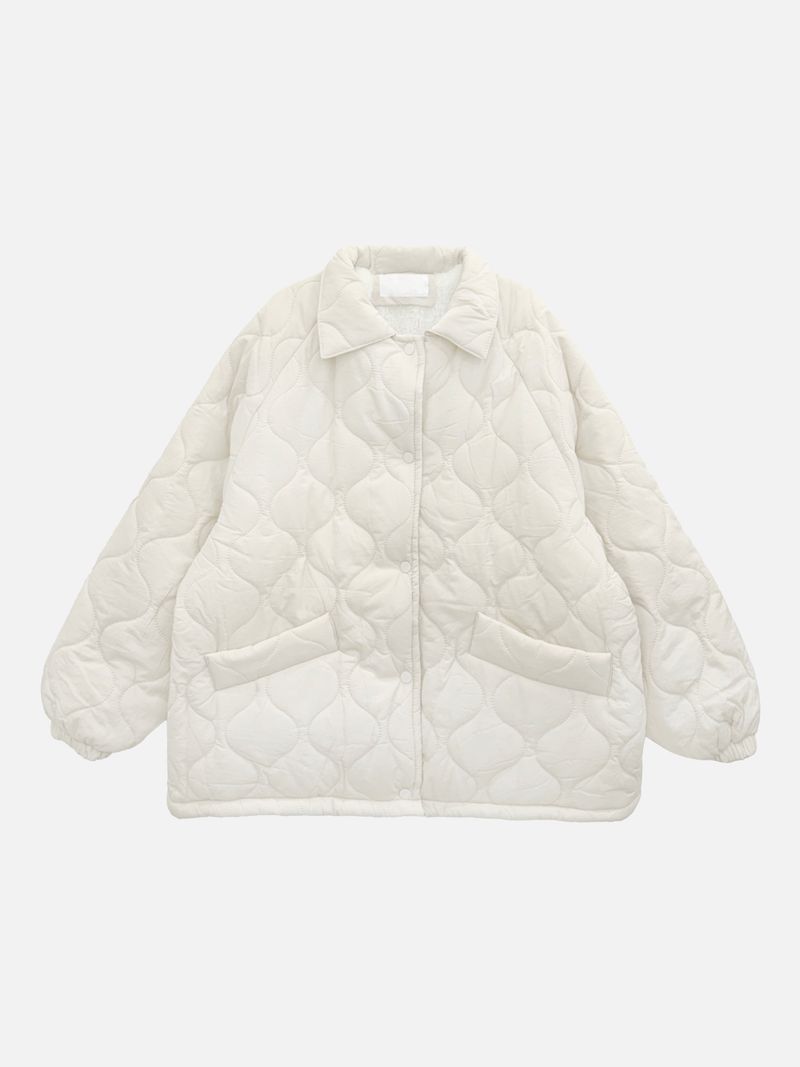 Snow Quilted Round Padded Jacket (4c)