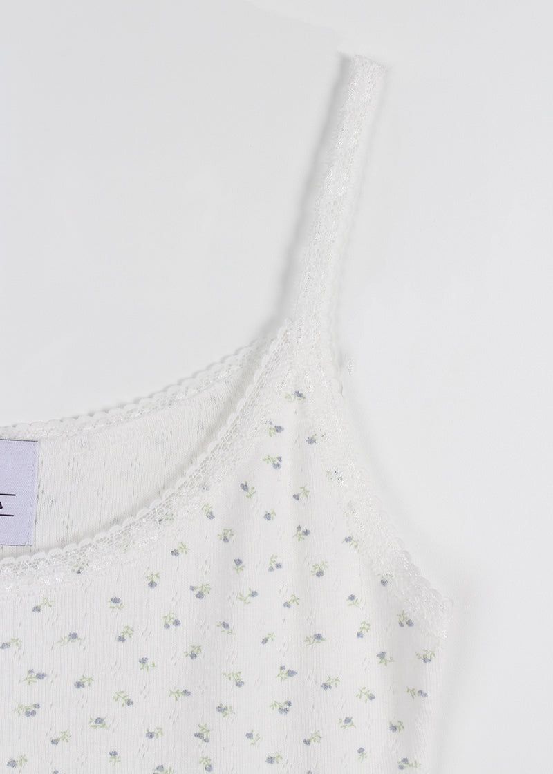 POINTEL LACE SLEEVELESS