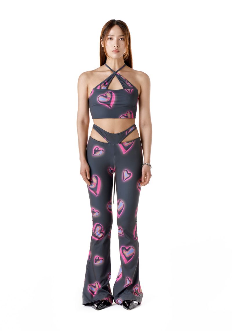 LIQUIDY HEART BOOTSCUT PANTS