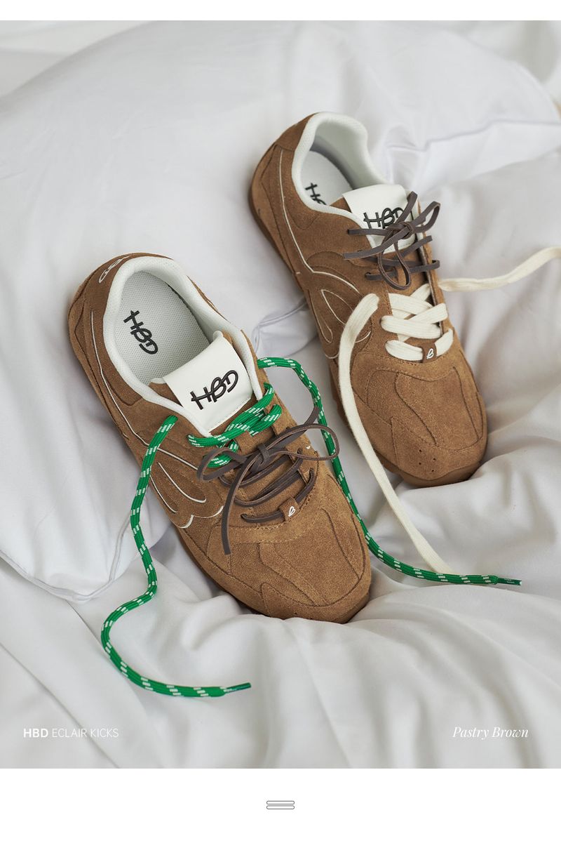 HBD "Little Puff" Thin-Soled Casual Shoes