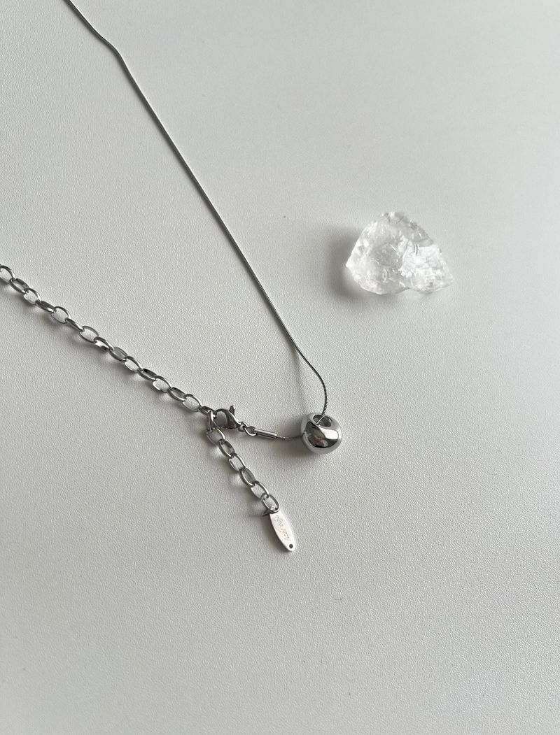 ddo vertical bold donut coin two way long layered necklace