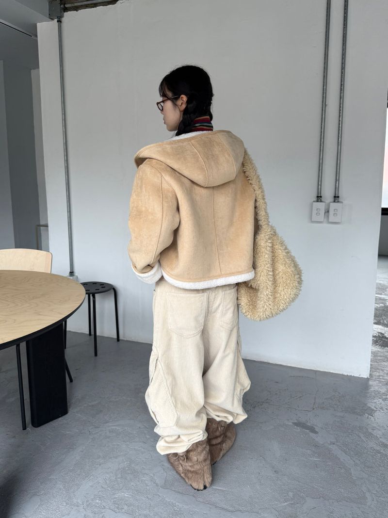 hood reversible mustang jacket