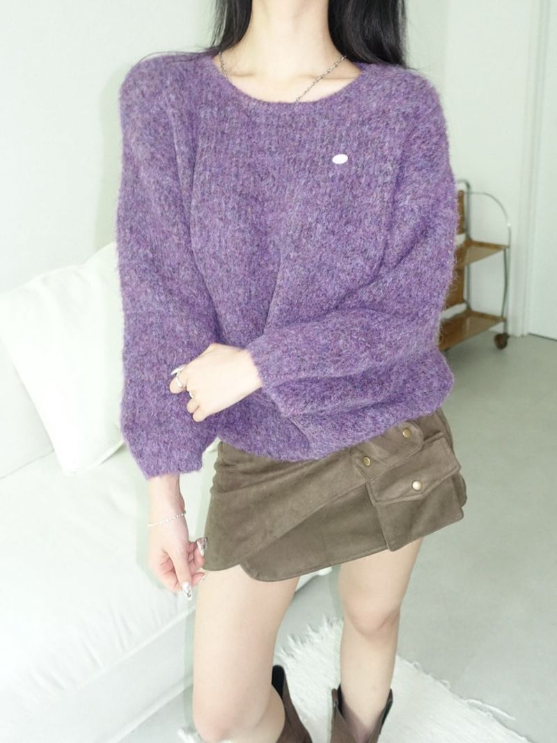 Angora Knit Sweater