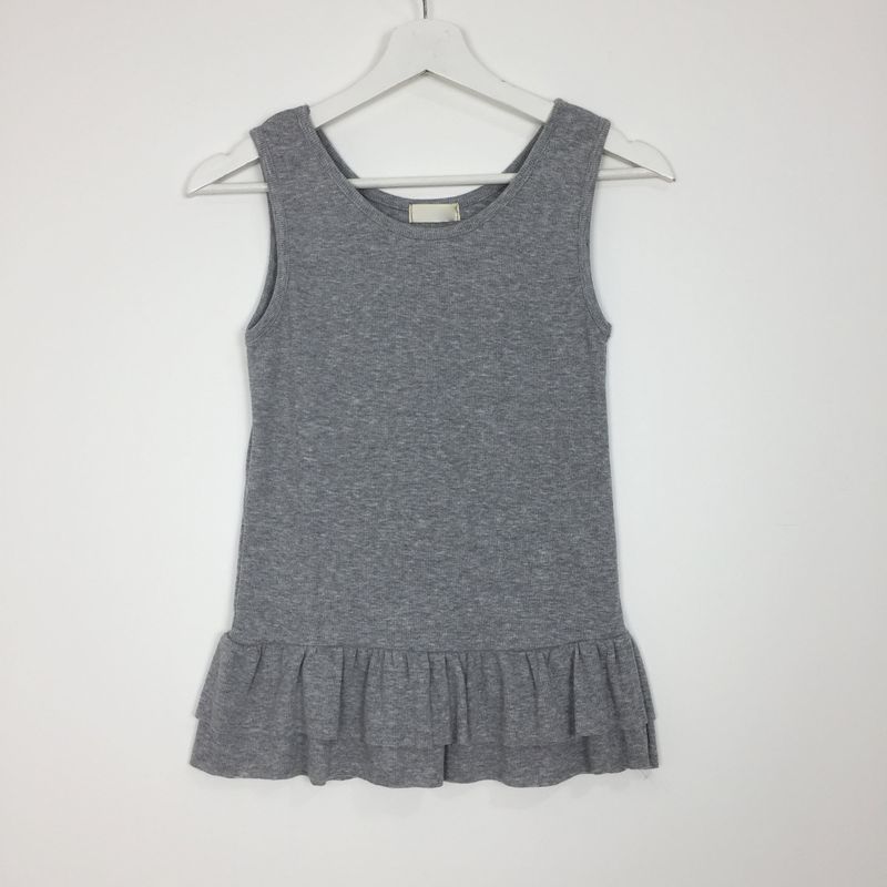 Le Frill Crewneck Sleeveless