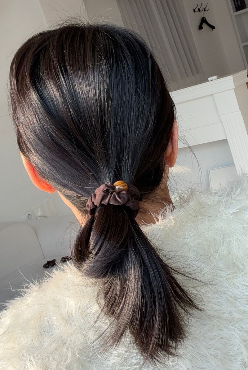 Stone point scrunchie (7color)