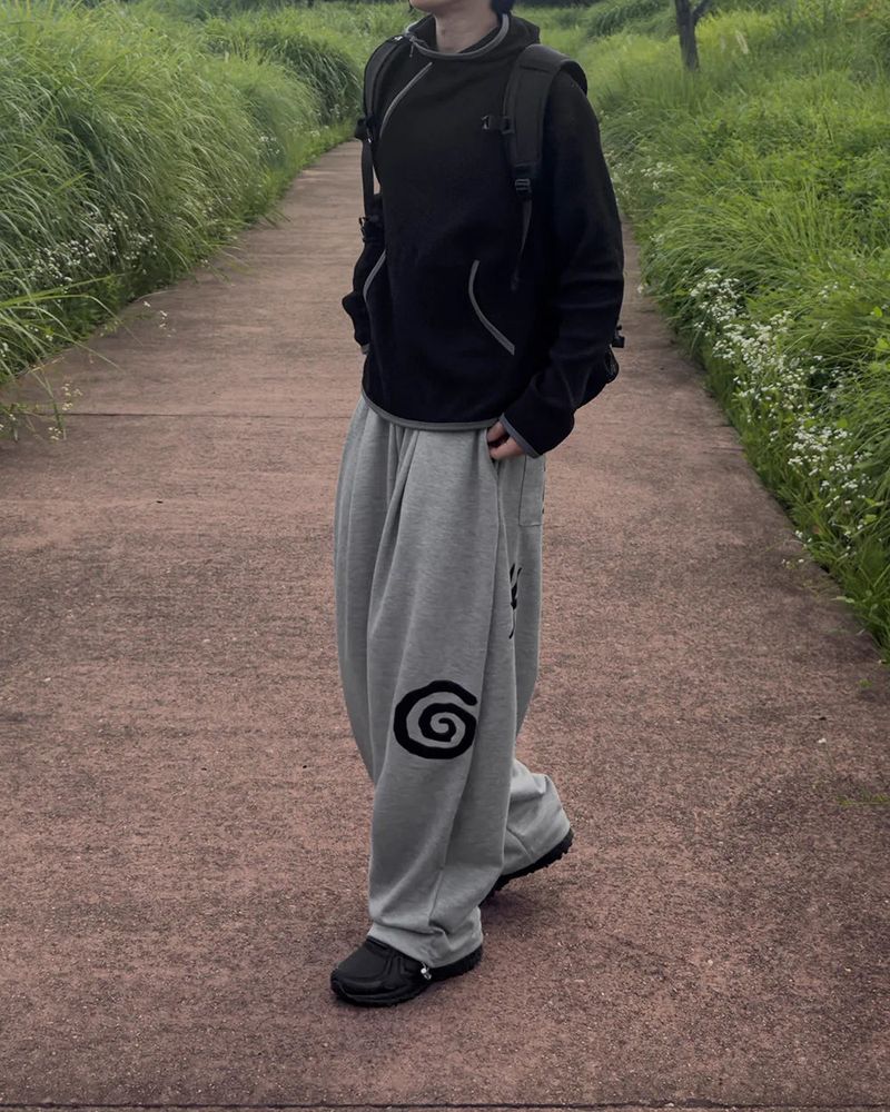 Terne ribbed diagonal zipper hoodie