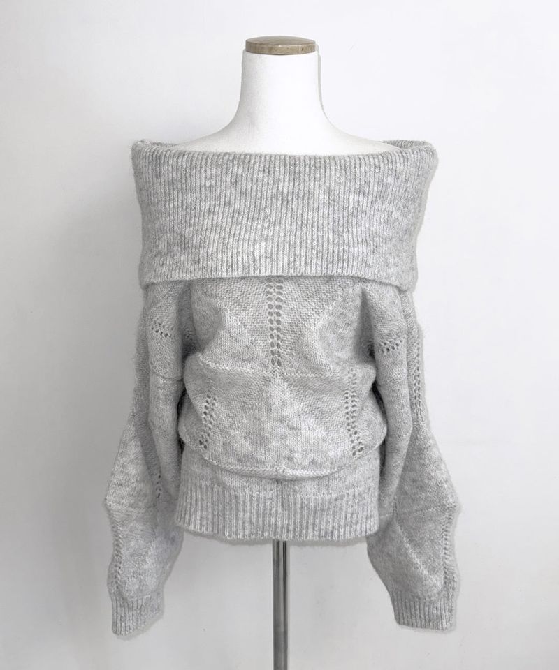 Off Dia Knit (3colors)